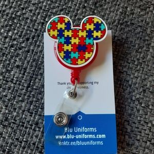 Autism Awareness badge reel
